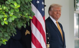 Justice Department attorneys contend that President Trump can fire employees at will and without cause by the powers vested to him in the Constitution.